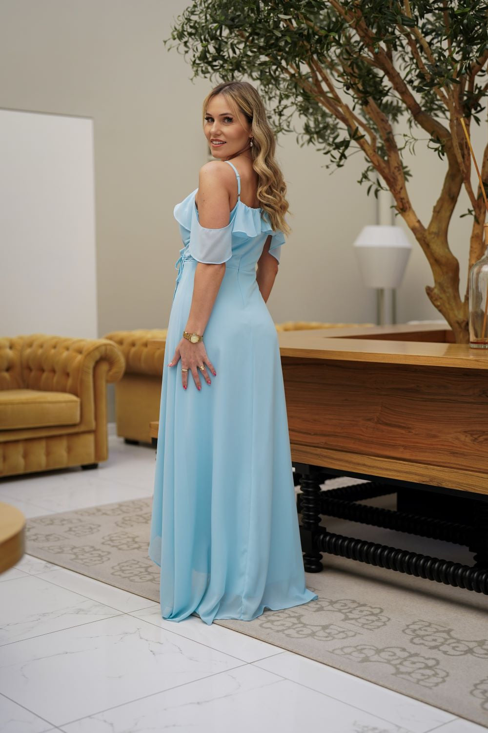 VESTIDO LULU CHIFFON MAXI