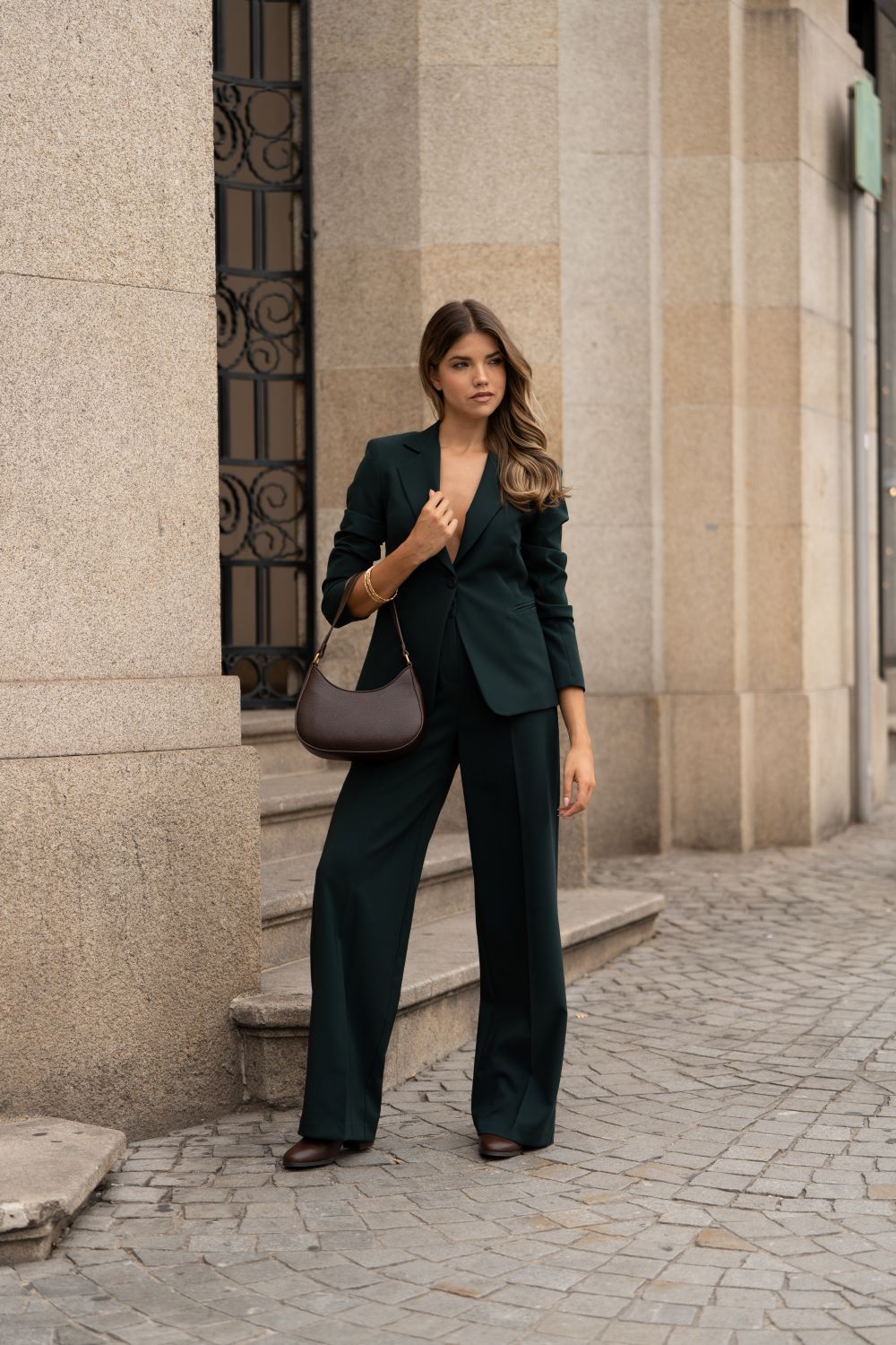 Conjunto blazer e calça