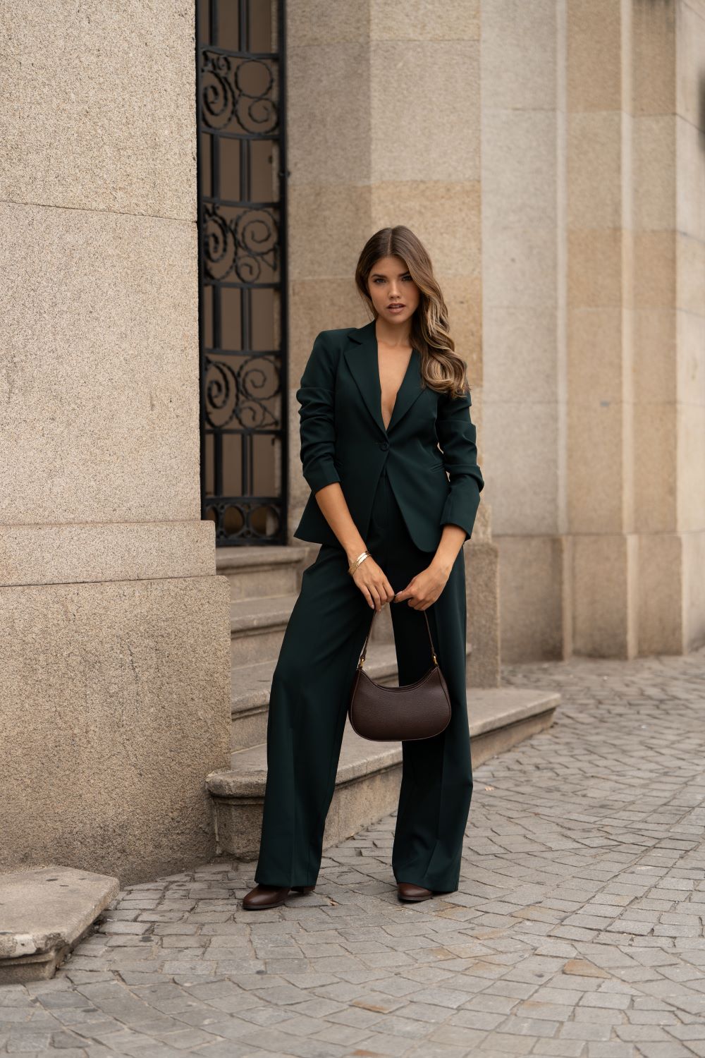 Conjunto blazer e calça