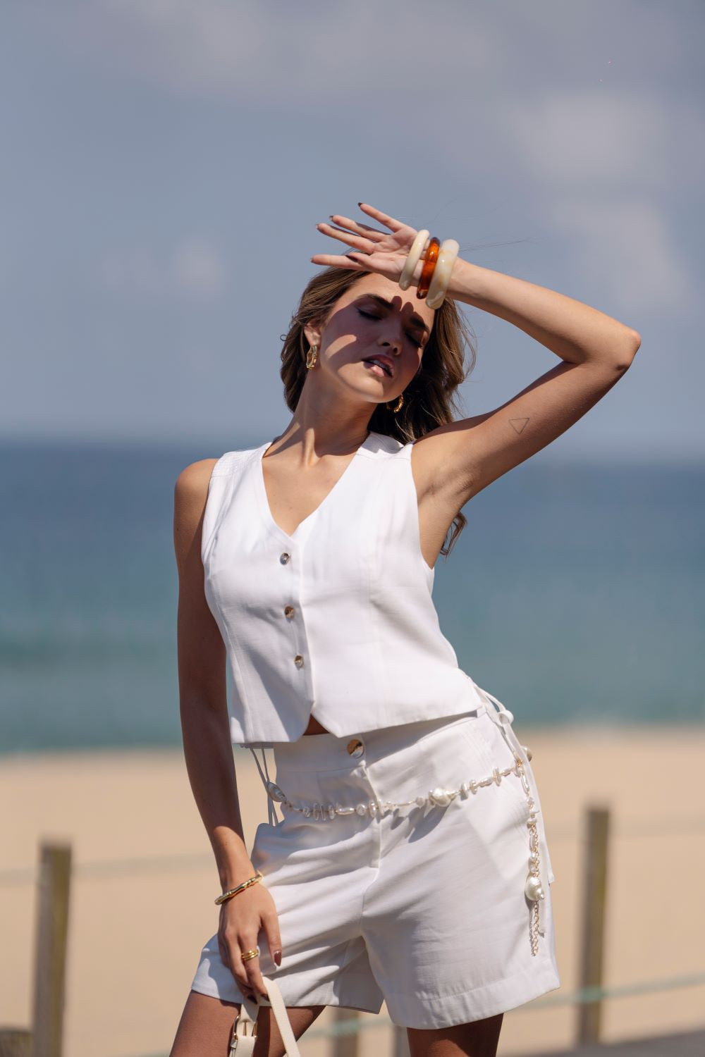 SHORTS  TWILL C/ DET BOLSO