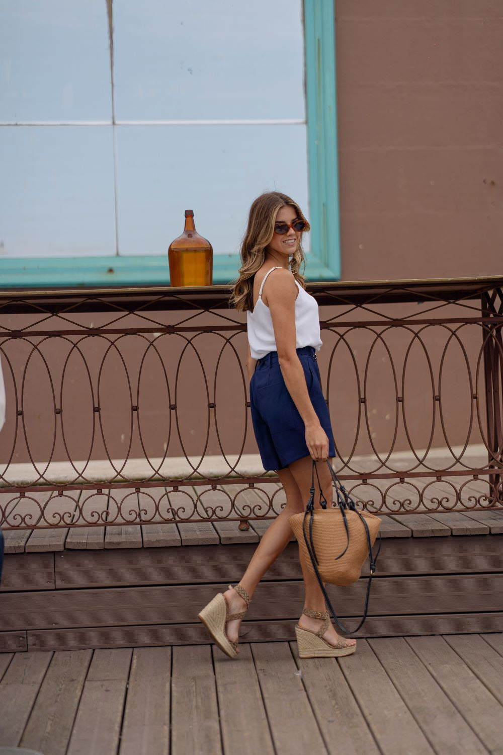 SHORTS TWILL COM PREGA