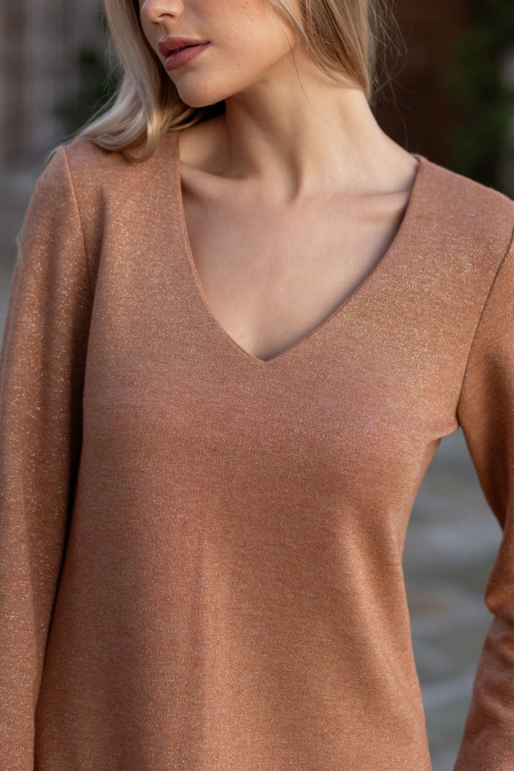 VESTIDO COM BRILHOS MALHA