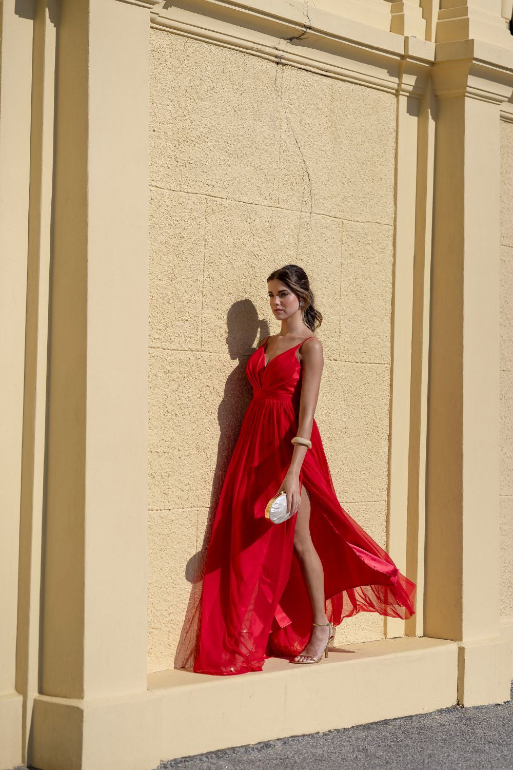 VESTIDO CELESTE